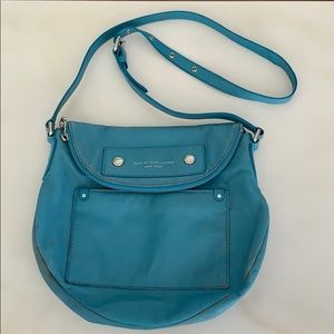 Marc Jacobs Teal Mini Natasha Crossbody Bag